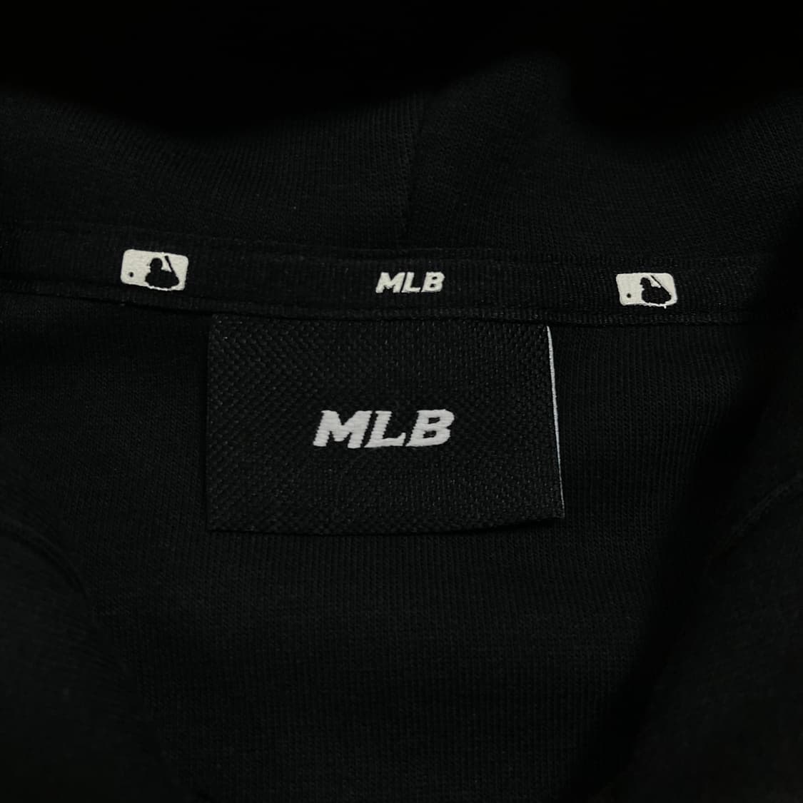 MLB 뉴욕양키스 빅로고 블랙 후드 집업 상품이미지4