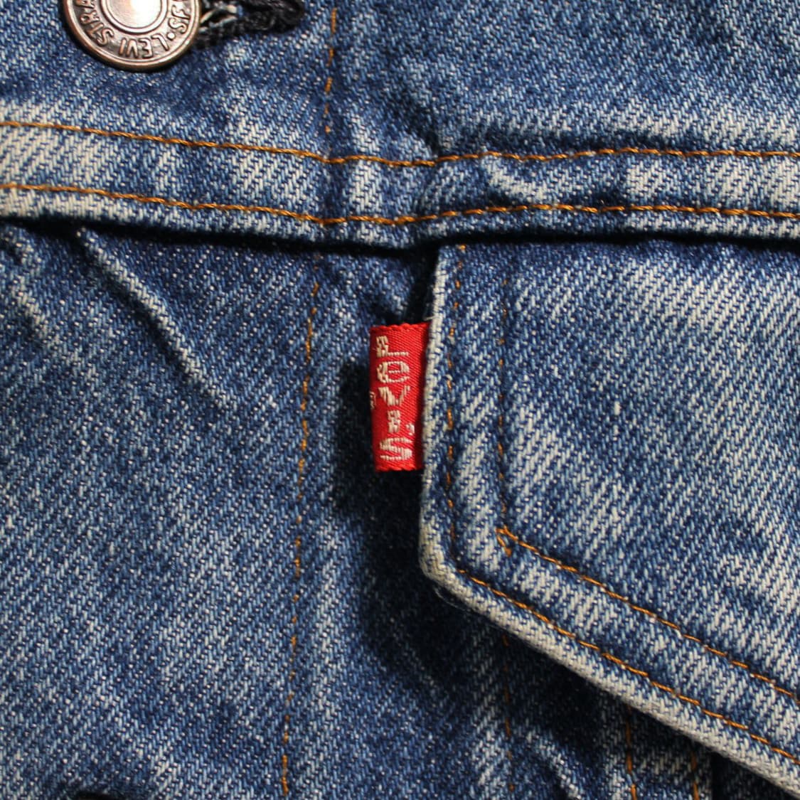 80's Levi’s 리바이스 타입3 데님 자켓(USA 빈티지) L038 상품이미지4