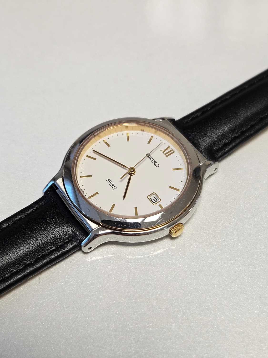 세이코 스피릿 가죽 시계 상품이미지5