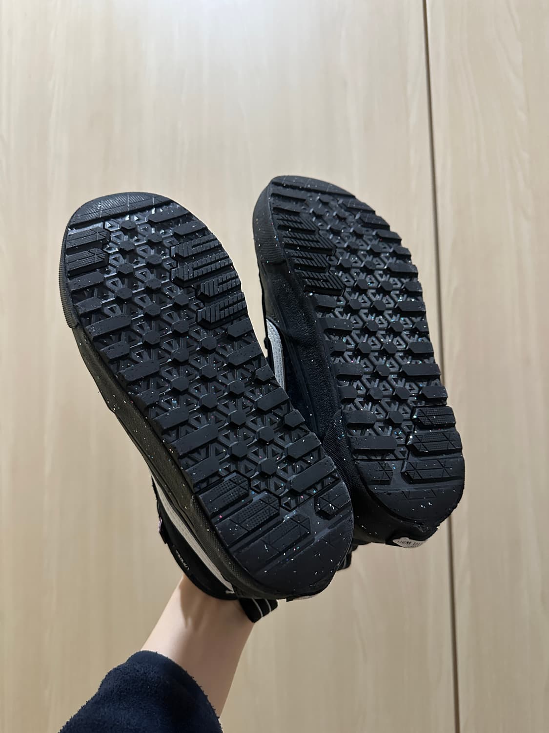 반스 스케이트하이 글리터 블랙 245 상품이미지6