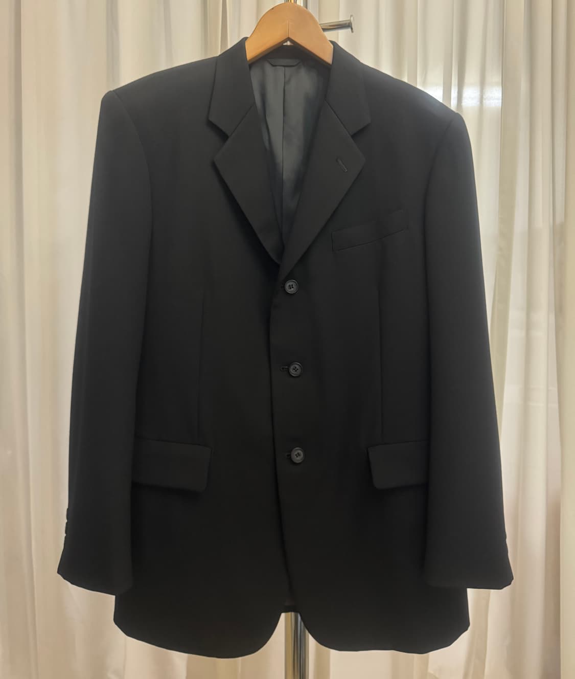 aar durbanx 요지야마모토 블랙 블레이져 상품이미지1