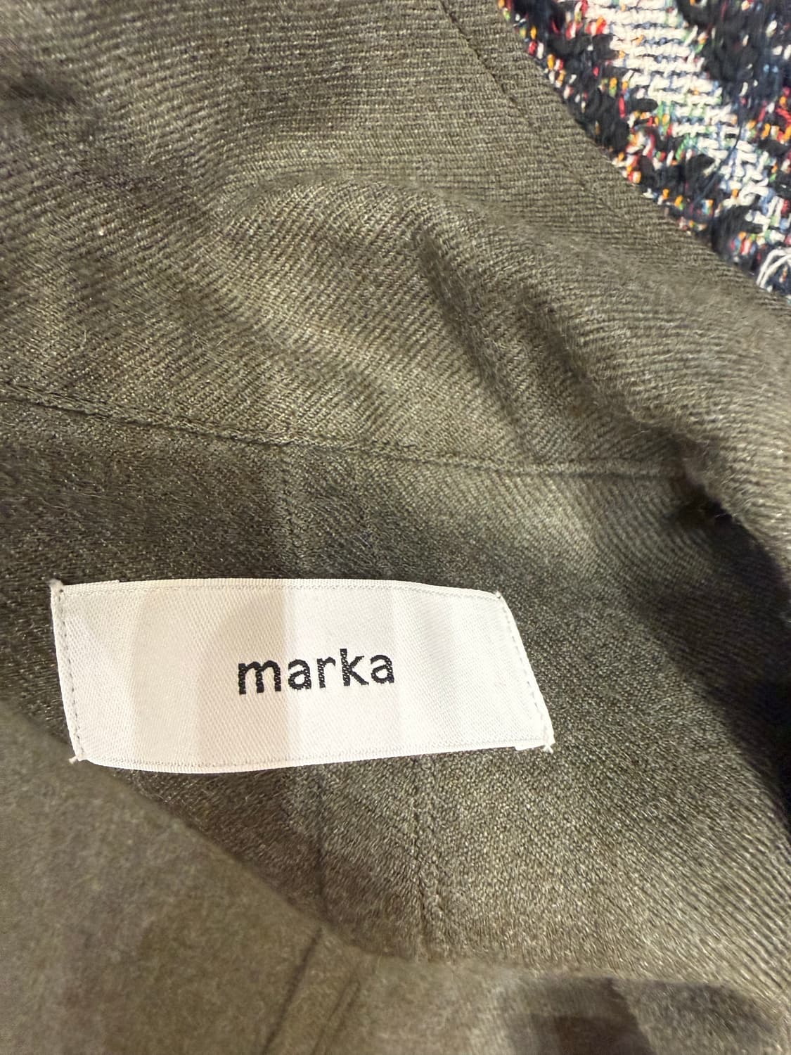 마카웨어 셔츠 울 셔츠코트  상품이미지5