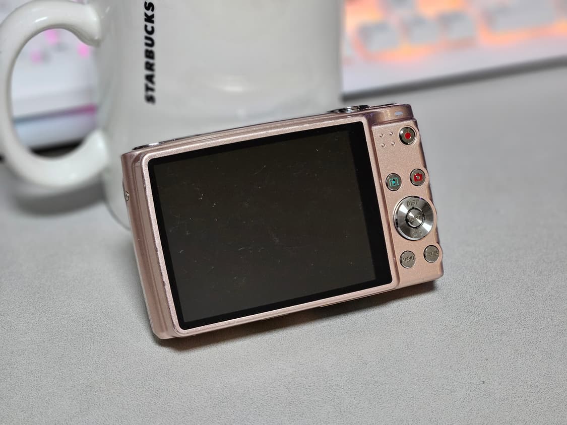카시오 엑슬림 z300 인플루언서 디카 핑크 상품이미지5