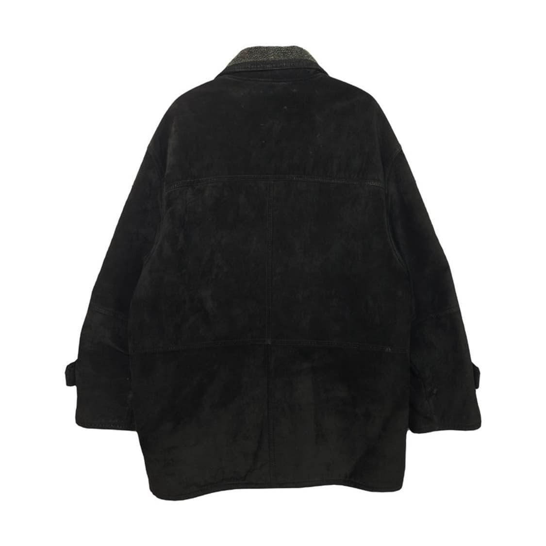 FRADONG 블랙 스웨이드 무스탕 자켓 110 상품이미지2