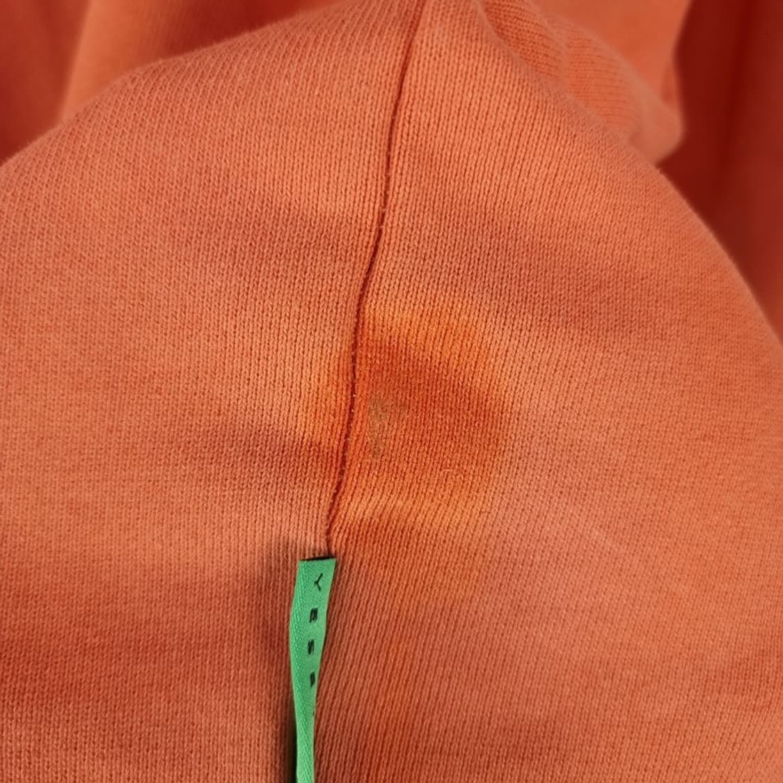 [예스아이씨] (새상품) 빅로고 프린팅 오버핏 후드티 오렌지 M19181 상품이미지10