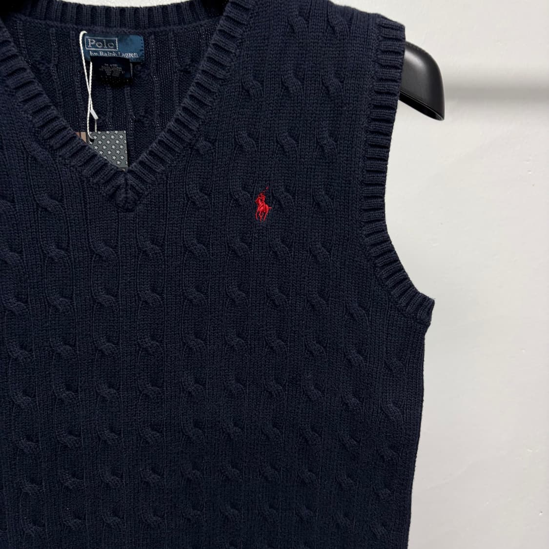 폴로 랄프로렌 브이넥 니트 베스트 2 상품이미지3