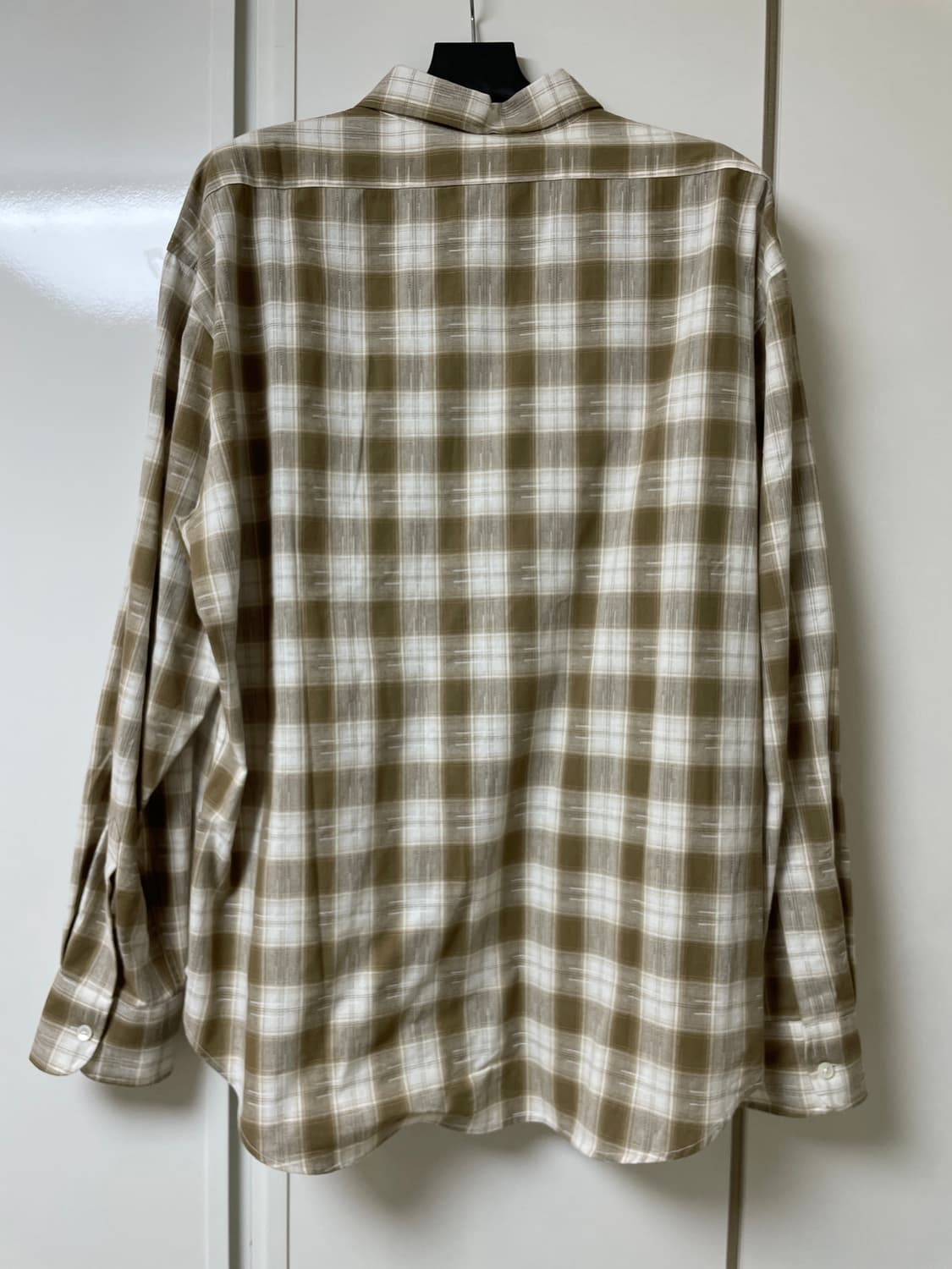 마티스더큐레이터 옴브레 체크셔츠 모카 m 상품이미지2