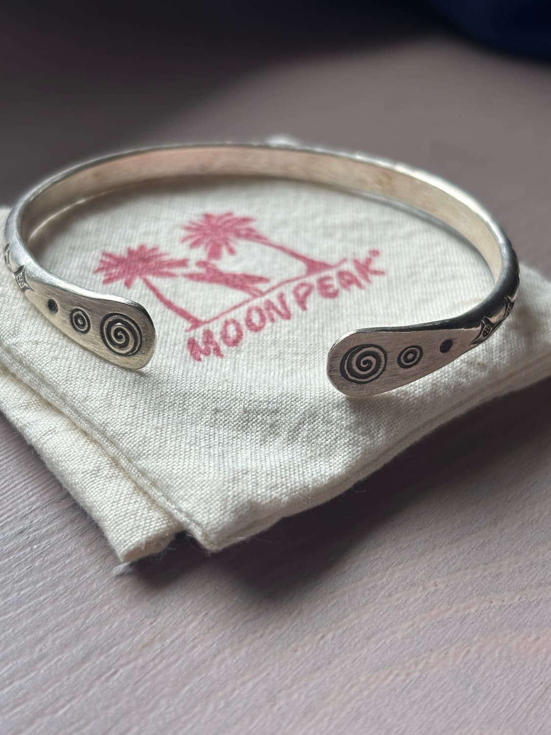 카렌 실버 각인 오픈 뱅글 (21.5g / 남녀공용 새상품) 상품이미지2