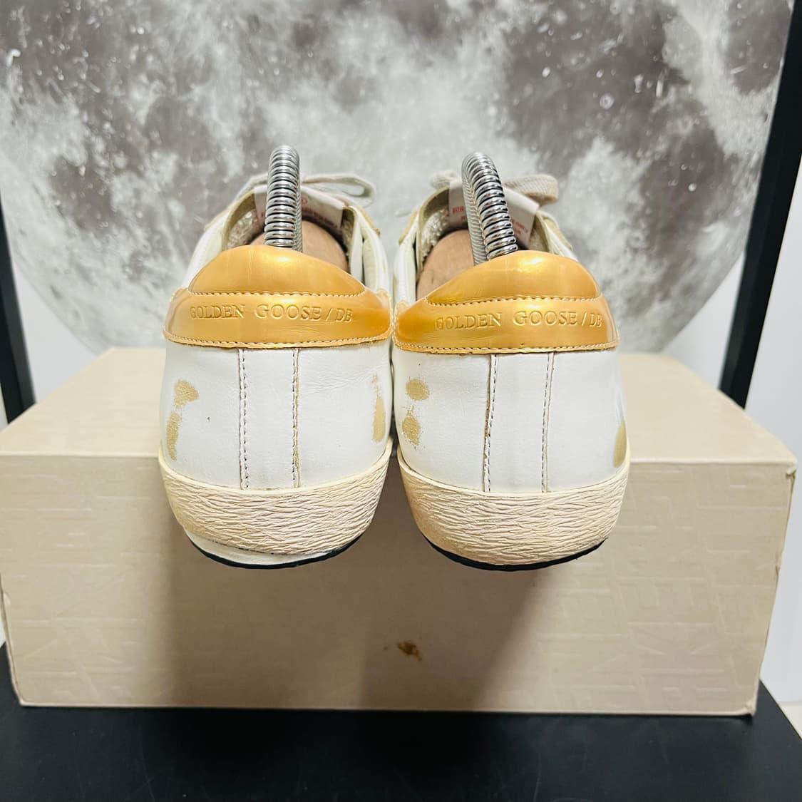 정품 40) 골든구스 골드탭 스니커즈 255~260 상품이미지4