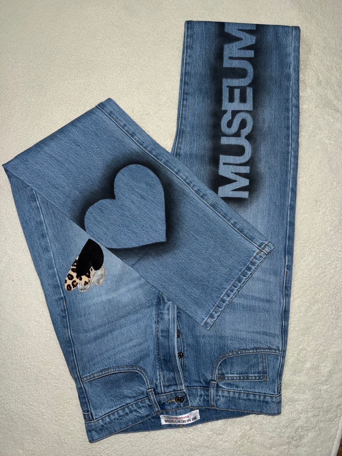더뮤지엄비지터 프린팅 데님 상품이미지4
