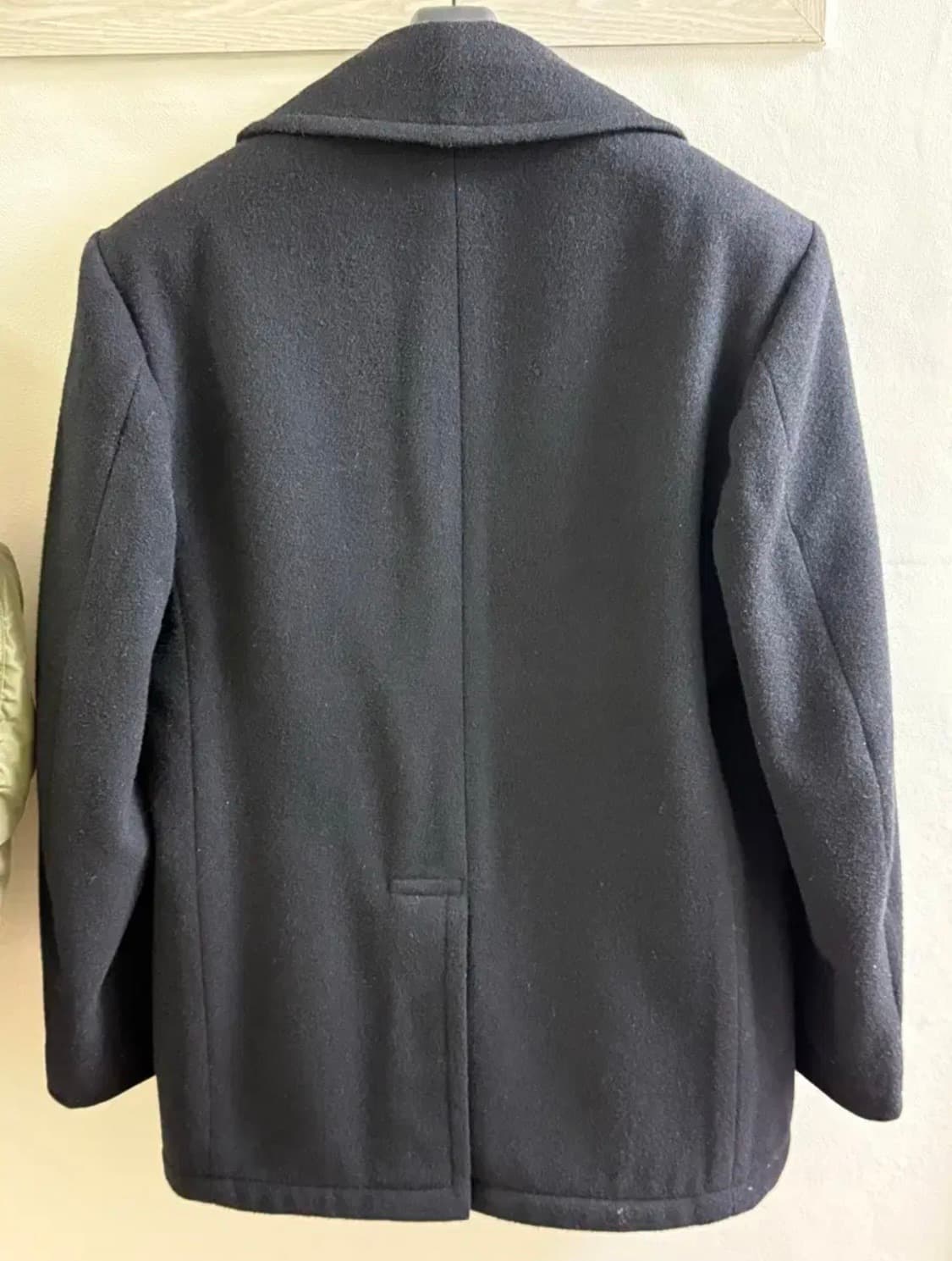 80s 오리지날 피코트: 블랙 / 38s(100-105) 데드스탁 상품이미지2