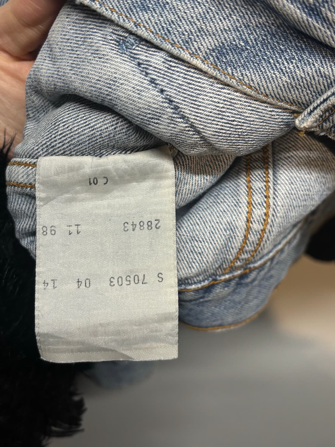 리바이스 데님 트러커 자켓 S 상품이미지6