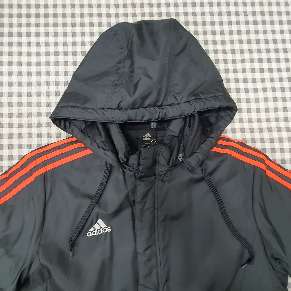 아디다스 기모 경량패딩 후드집업 남자95 상품이미지8