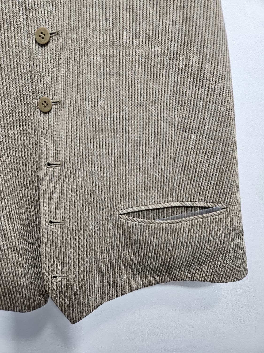 피에르가르뎅(Pierre Cardin) 남성 스트라이프 베스트 상품이미지5