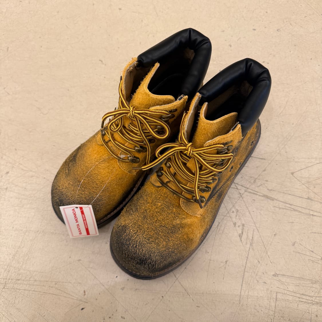 디스트레스드 스웨이드 워커 부츠 U888 상품이미지1