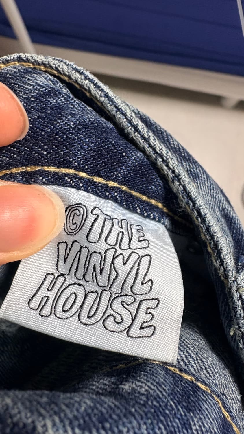 더바이닐하우스 플라이트 데님 팬츠 네이비 상품이미지4