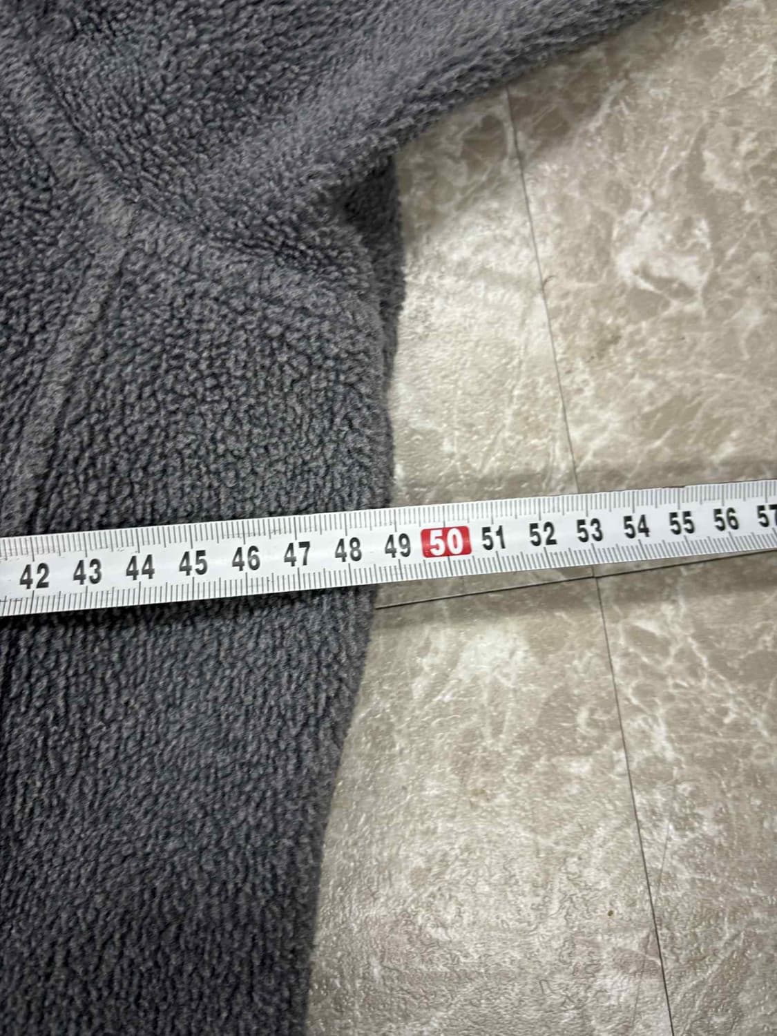 노스페이스 그레이 플리스 자켓 후리스 희귀져지(L) 상품이미지7