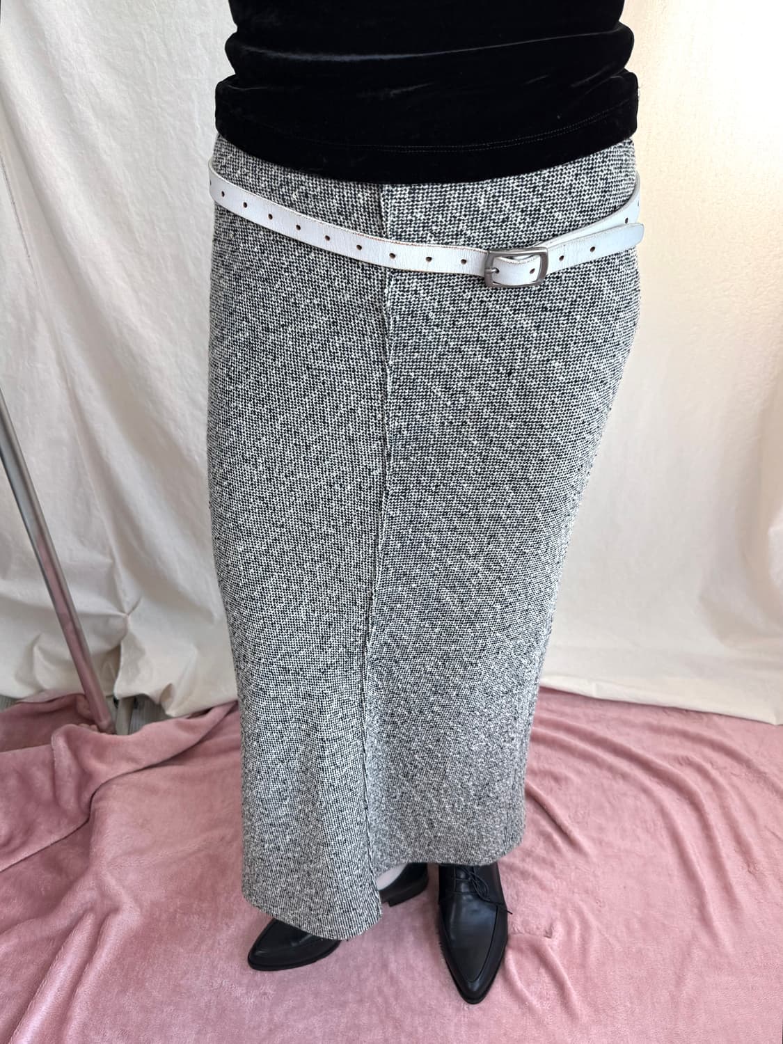 K's Inter Works 트위드 롱스커트 상품이미지3