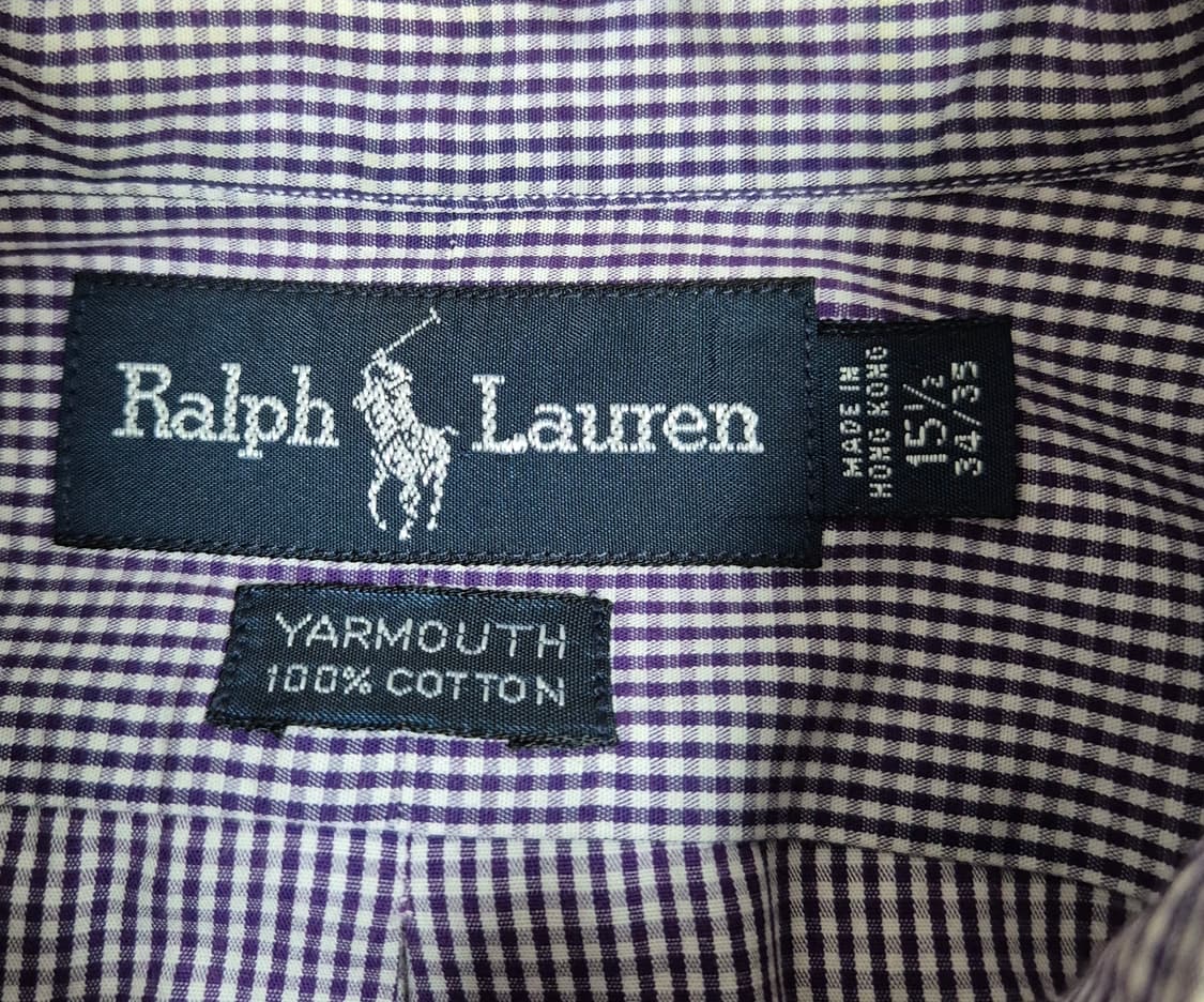 폴로 랄프로렌 체크 셔츠 상품이미지3