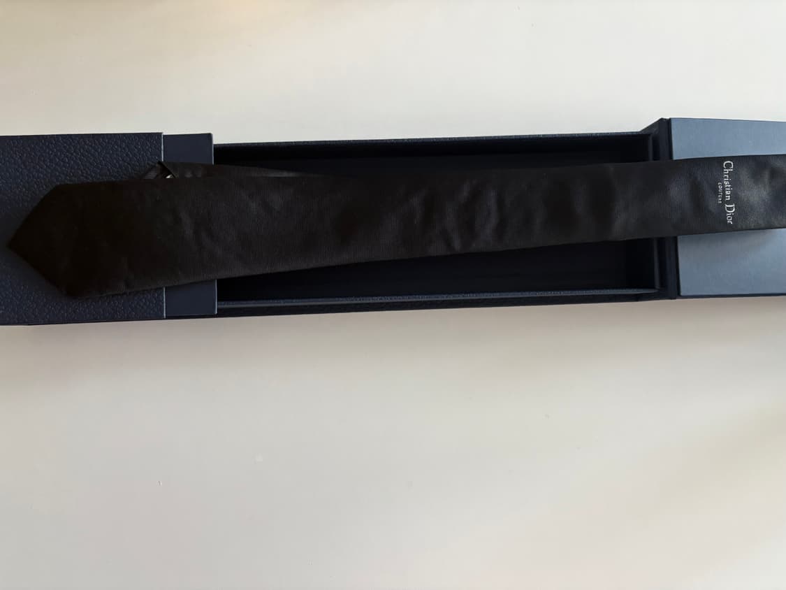 디올 로고 넥타이 상품이미지3