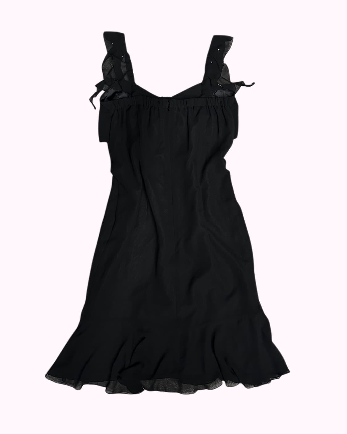 cubic ribbon frill dress 상품이미지4
