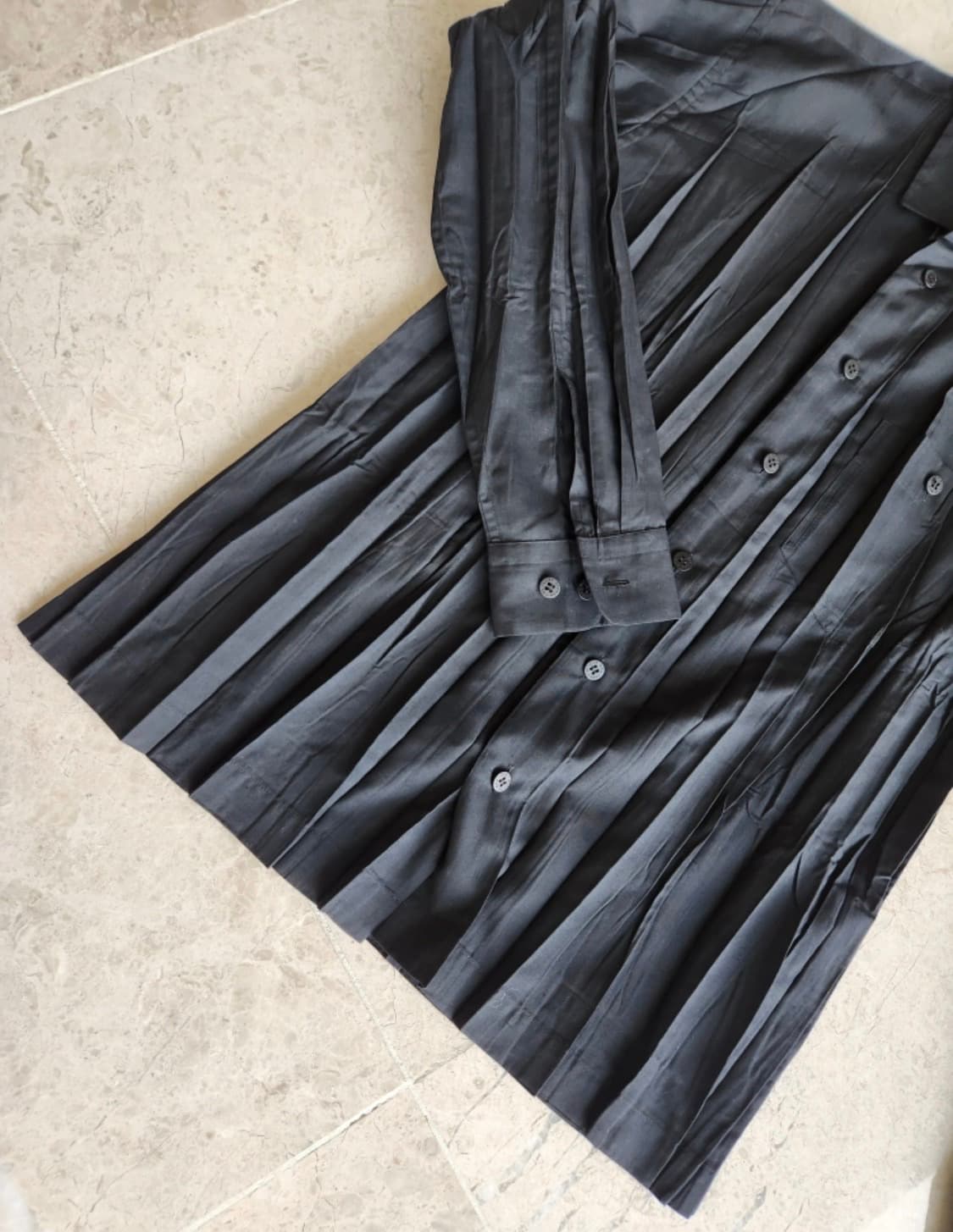 이세이미야케 옴므 셔츠 블랙 상품이미지3