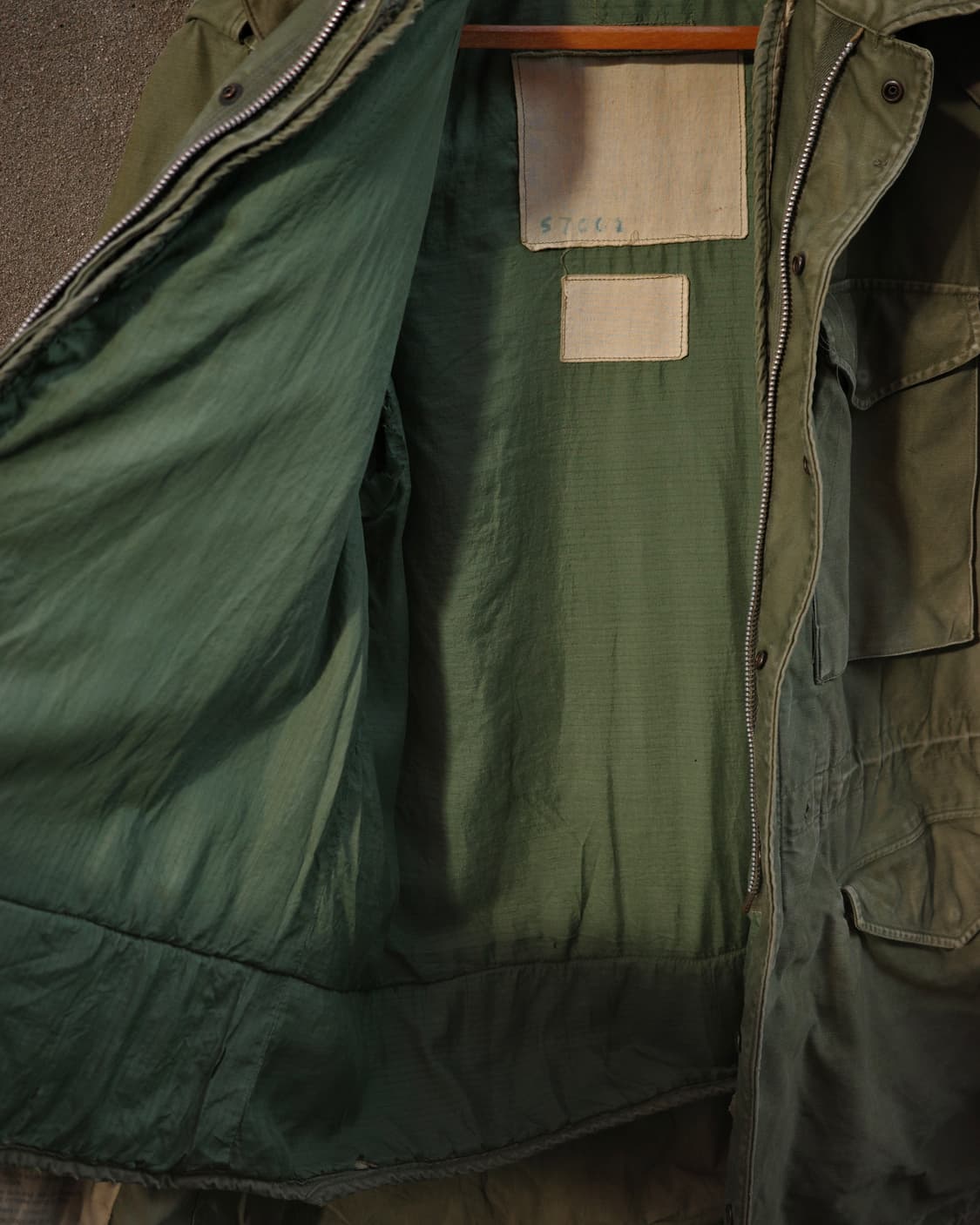 50‘s U.S. Army M-51 필드 자켓,라이닝, M43후드 상품이미지3