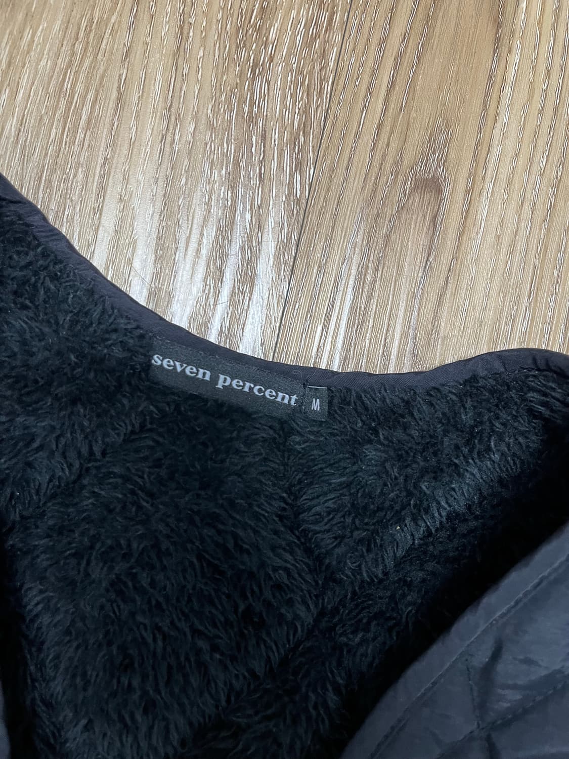 세븐퍼센트 쉐르파 퀄팅 자켓 M 상품이미지3