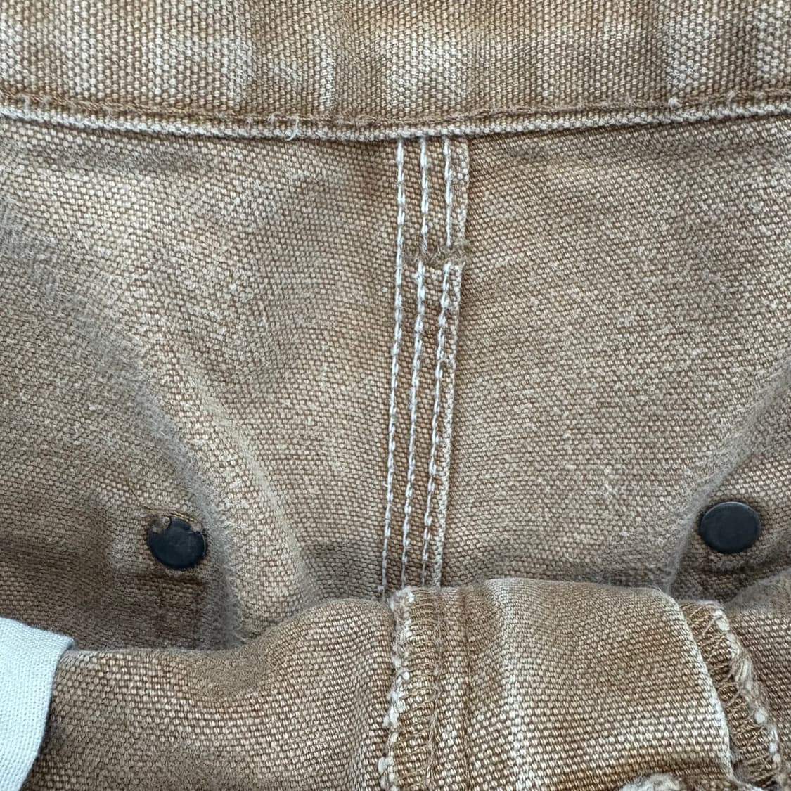 (30)칼하트 베이지 더블니 워크 팬츠 상품이미지5