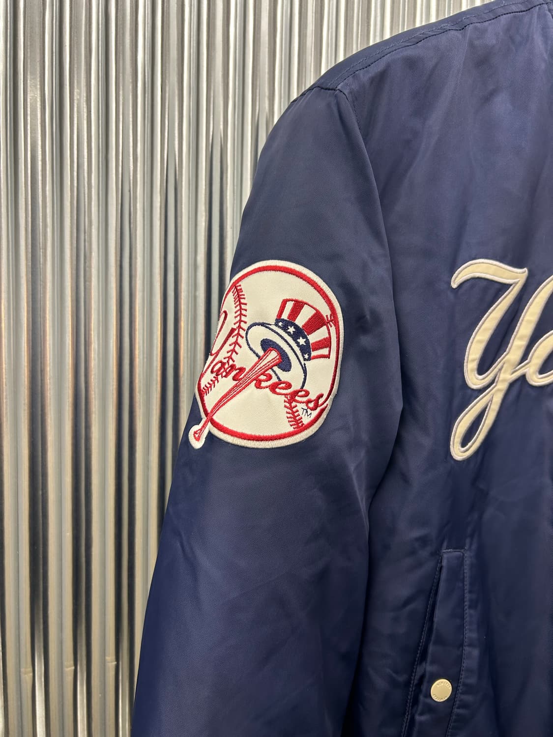 NEWERA 뉴이에라 뉴욕 양키스 자켓 네이비 상품이미지4