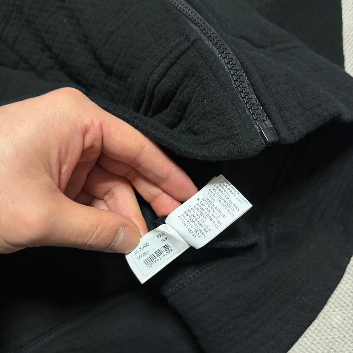 노스페이스 화이트라벨 알란 집업 자켓 상품이미지5