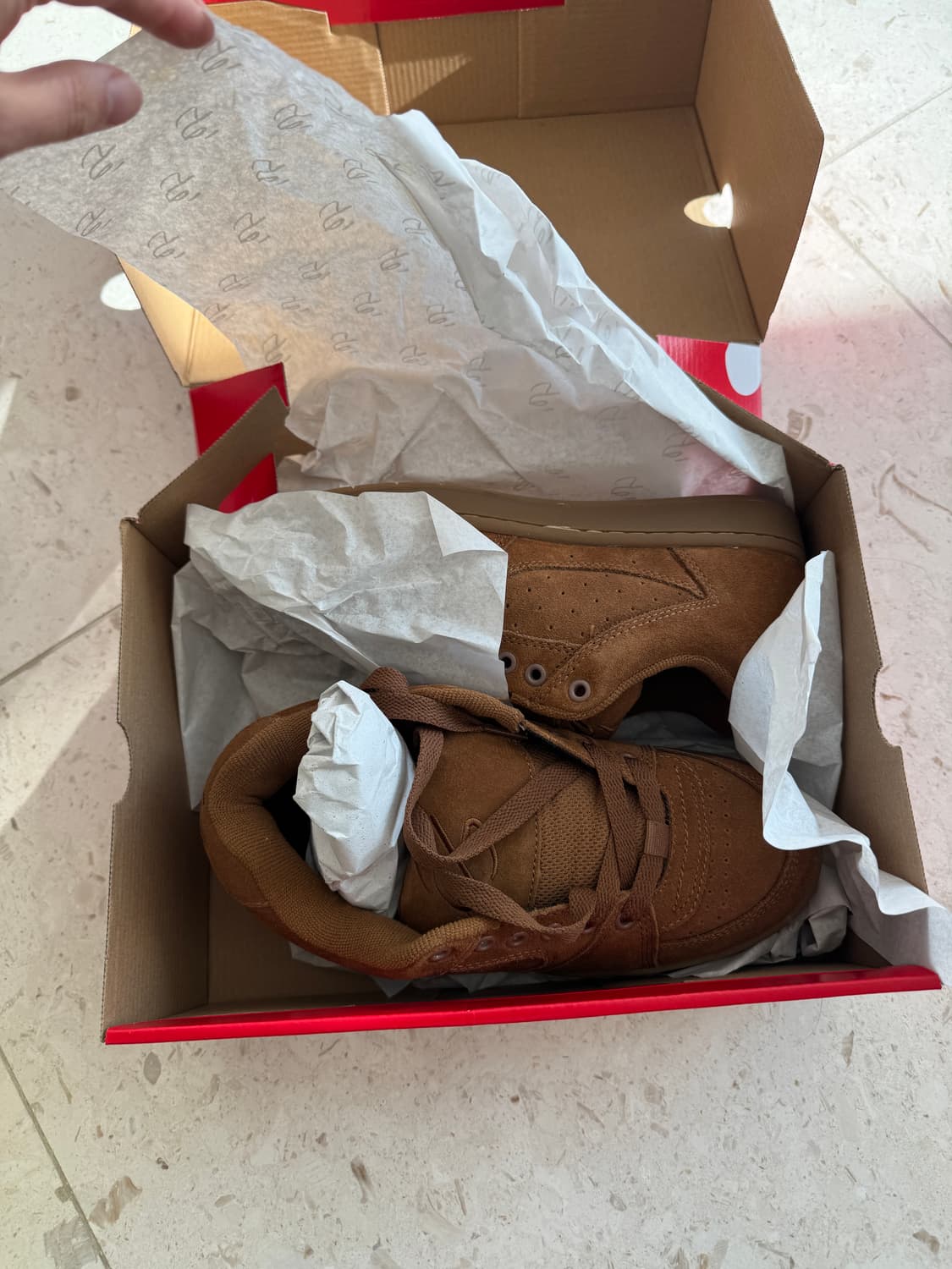 Es accel 이에스 악셀 보드화 스니커즈 새상품 브라운 235 상품이미지2