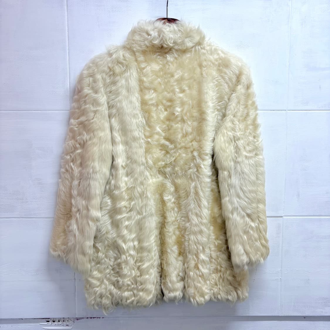 리얼 램퍼 코트 양털 코트 자켓  상품이미지6