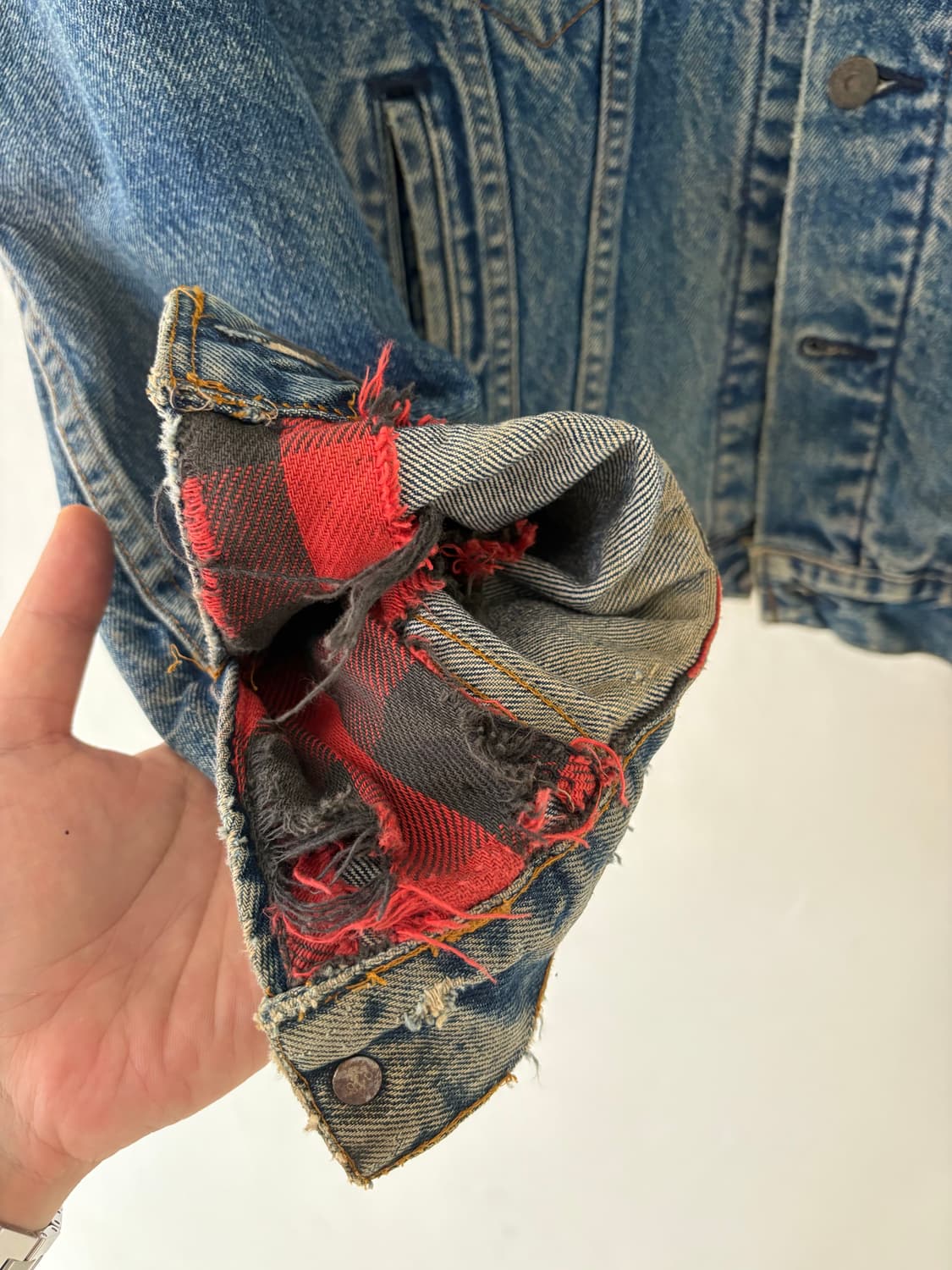80's Vintage Levis Denim Jacket.  상품이미지6
