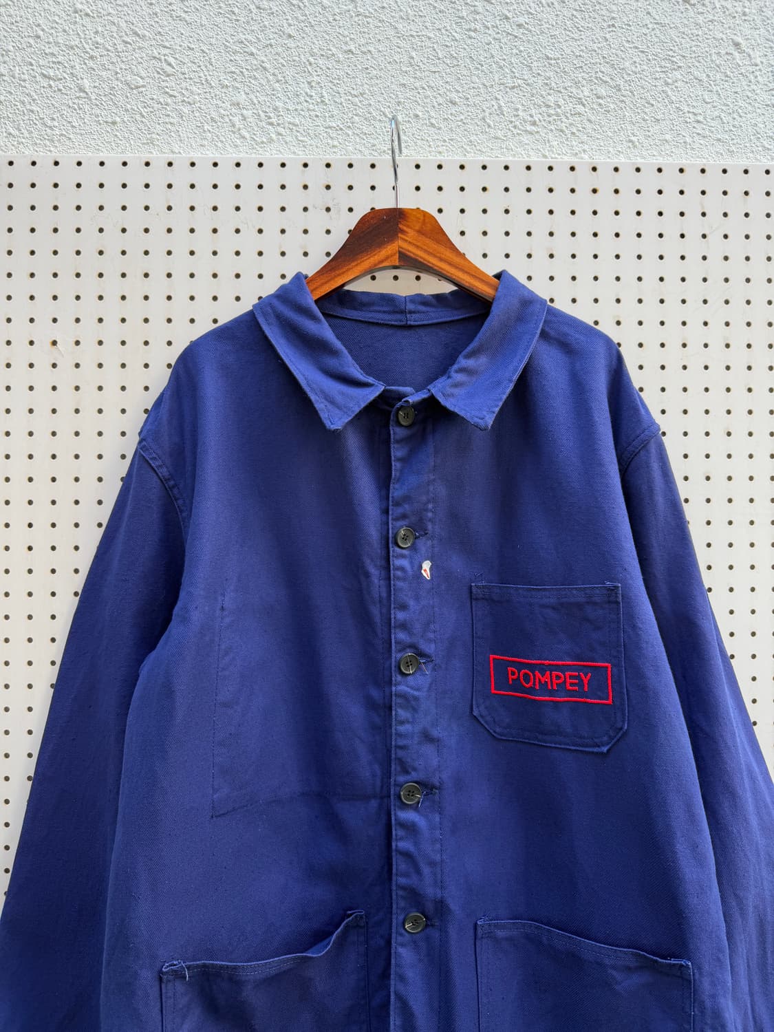 (DEADSTOCK)70s ROUND COLLAR 데드스탁 프렌치워크자켓 상품이미지3