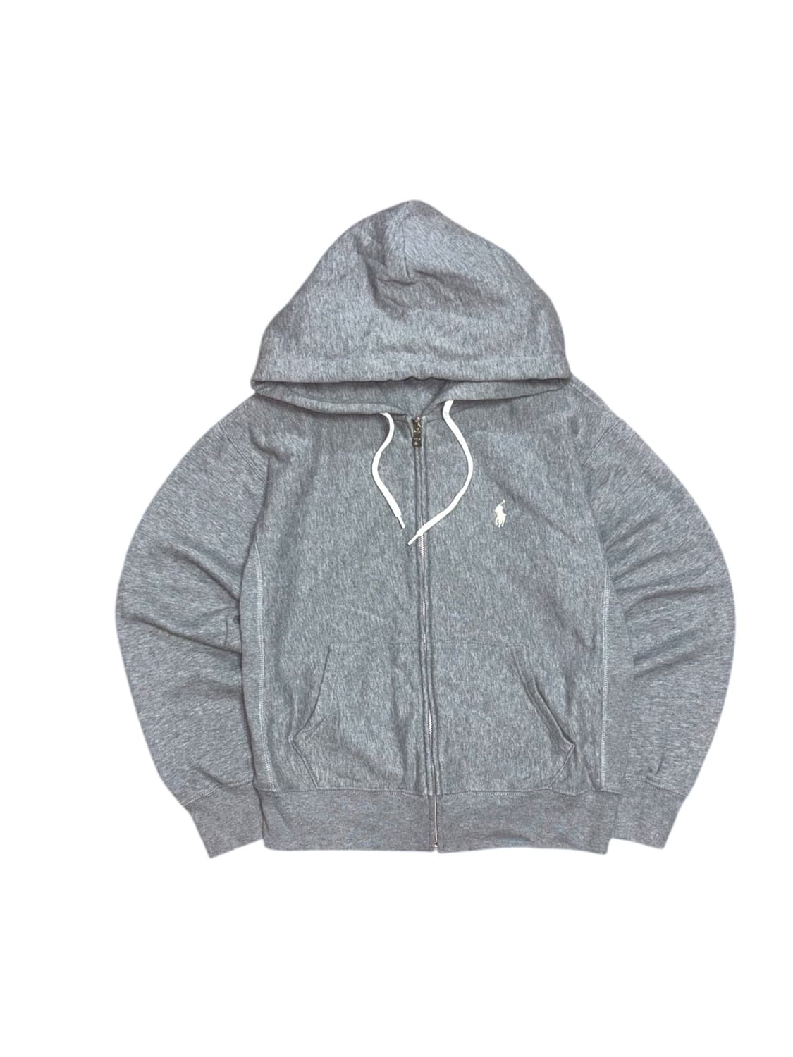 폴로 랄프로렌 그레이 후드집업 ( qr인증) 상품이미지2