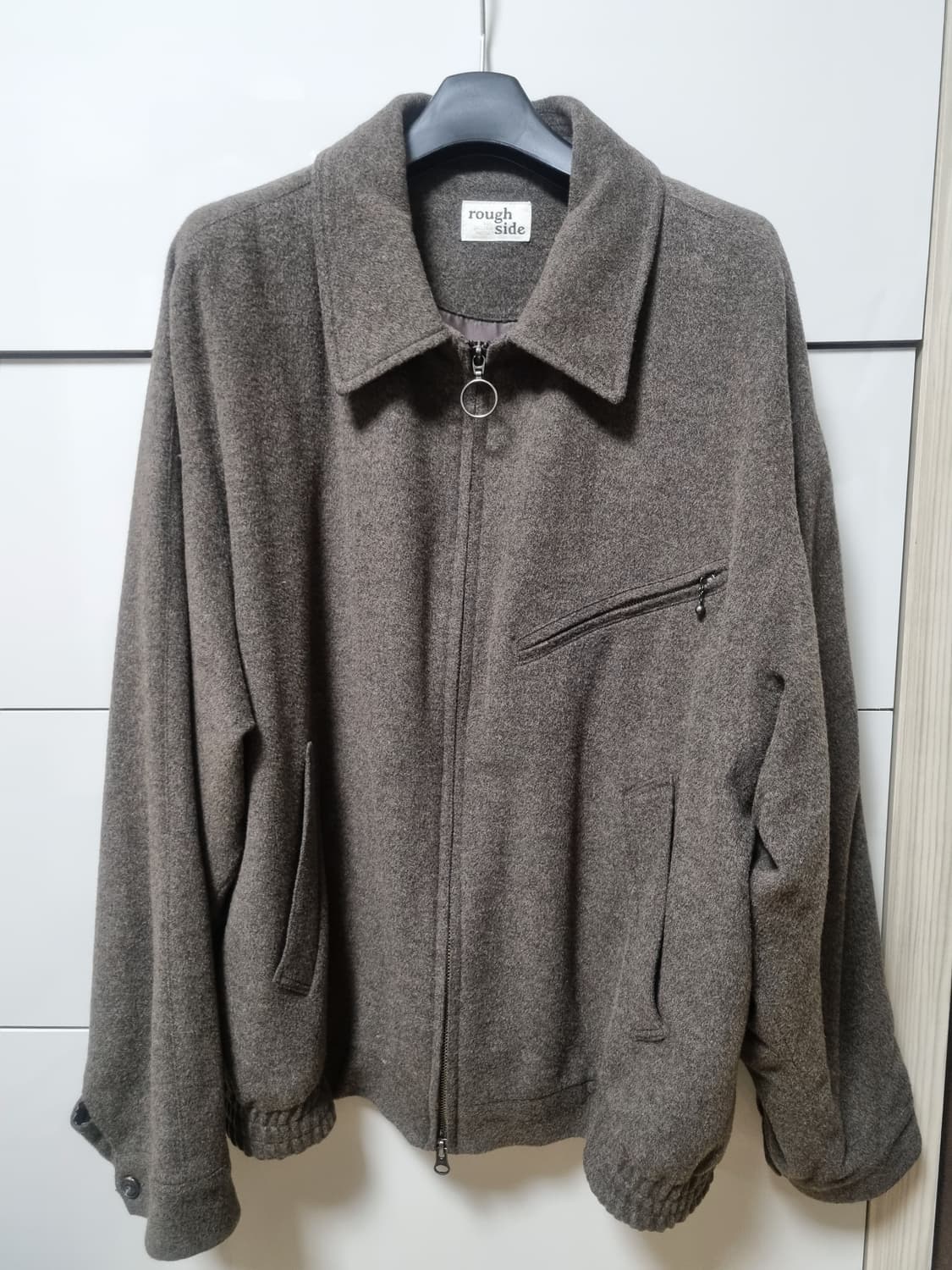 러프사이드 Baker blouson dark brown 상품이미지2