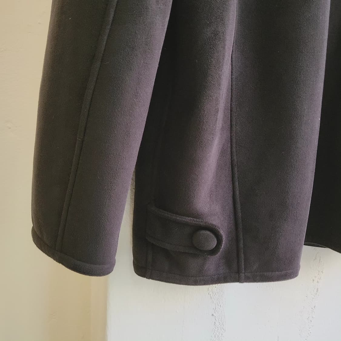 엑시고옴므 리얼 스웨이드 블랙 무스탕 상품이미지5