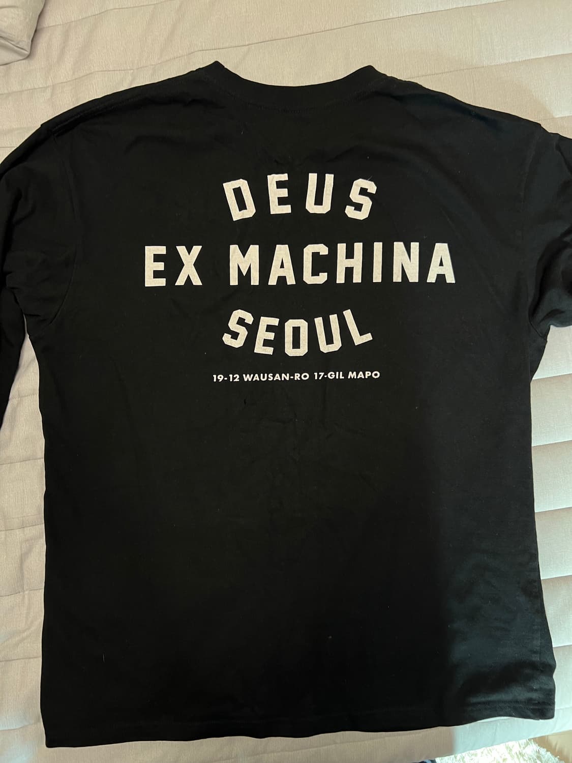 데우스 엑스 마키나 블랙 긴팔 티셔츠 xl 롱슬리브 상품이미지1