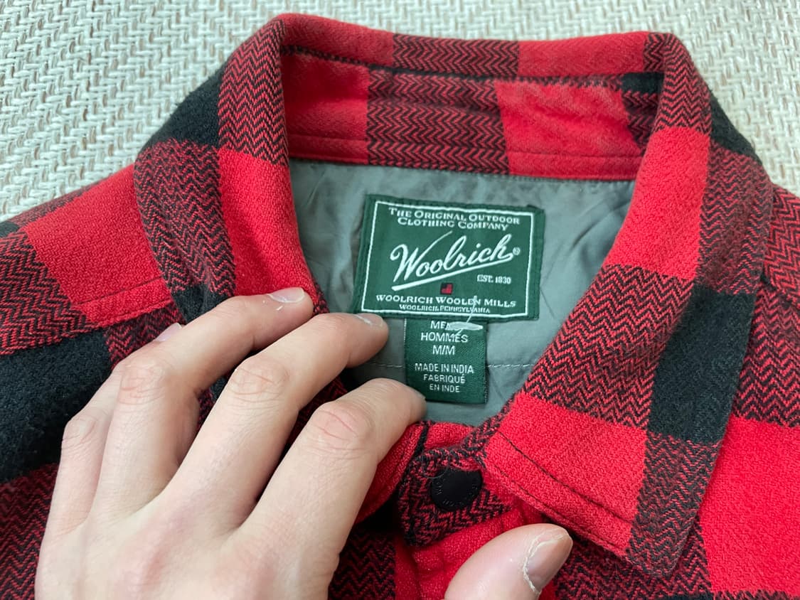 울리치 버팔로 퀄팅안감 헌팅 자켓 J03769 상품이미지3