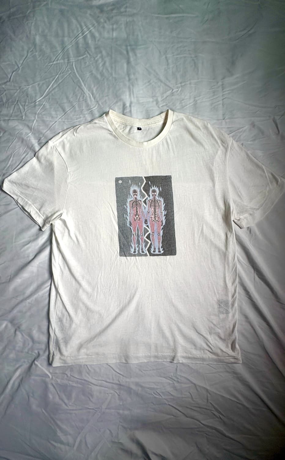 [2] 폴리테루 스컬커플 티셔츠 상품이미지2