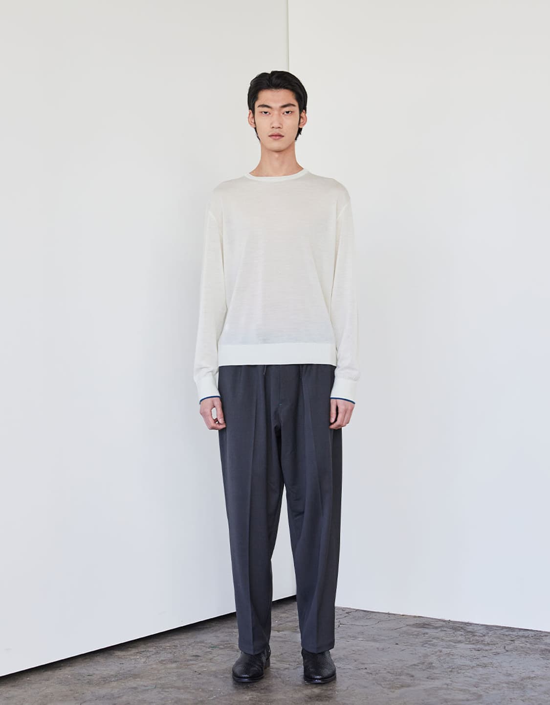 (3) mmlg 엠엠엘지 mo 엠오 라인 BENCH knit 니트  상품이미지4