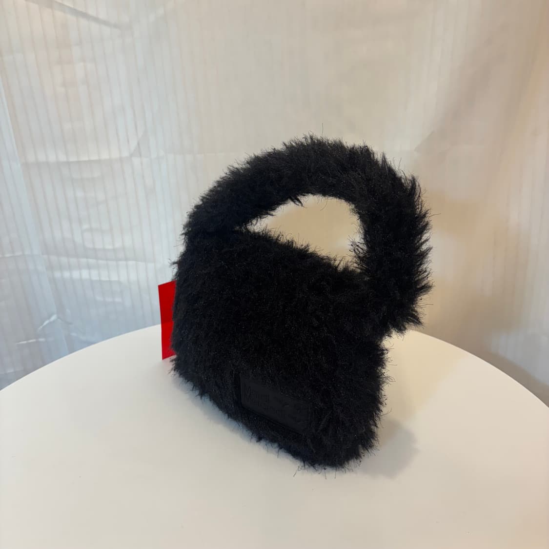 정품 마르디메크르디 블랙 퍼 토트백     상품이미지5