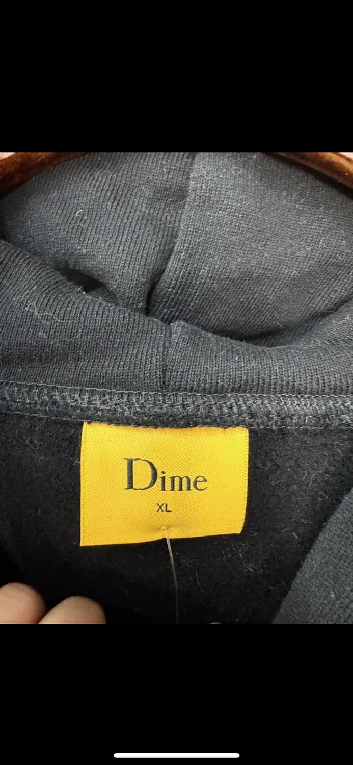 다임 빌르 후디 블랙 H2418 상품이미지5