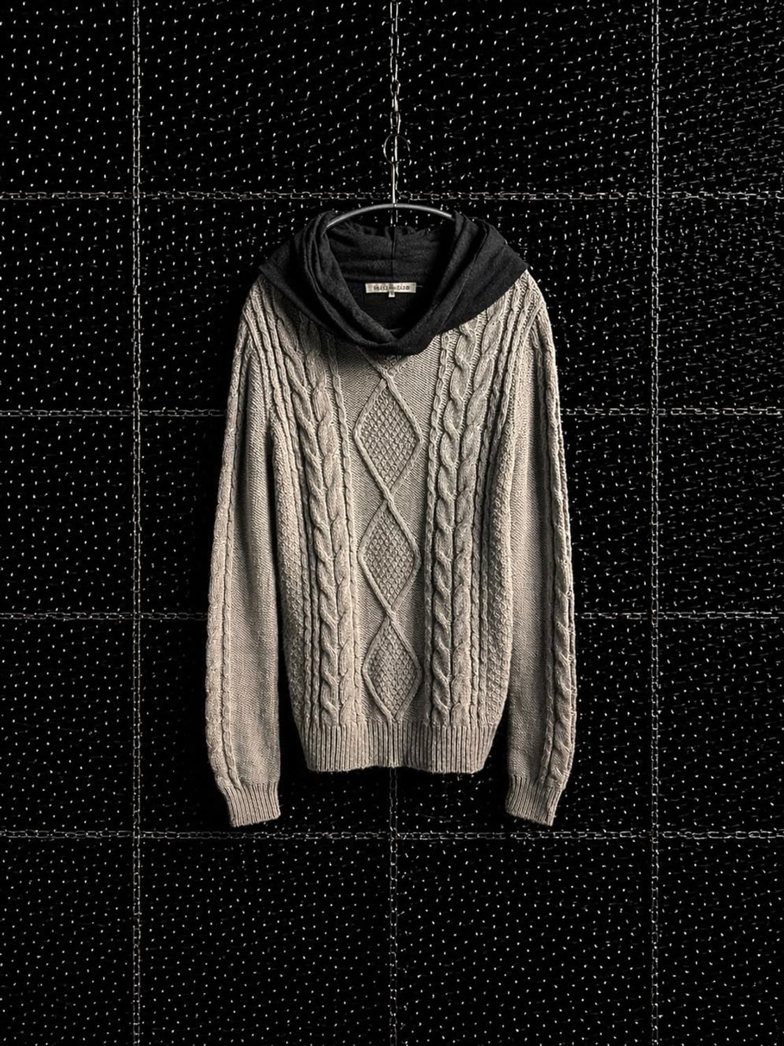 Max&mara 레이어드 케이블니트 상품이미지1