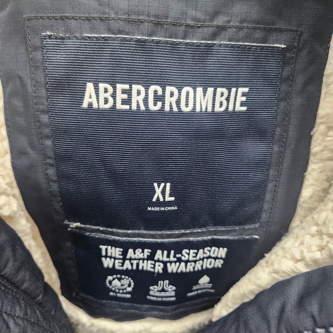 아베크롬비 파카 후드털 패딩 XL(XL~2XL) 상품이미지6