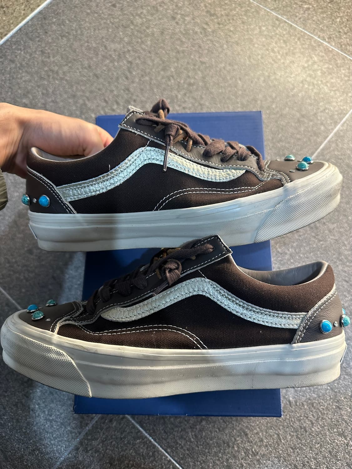 반스 올드스쿨 36 머쉬룸 브라운 상품이미지5