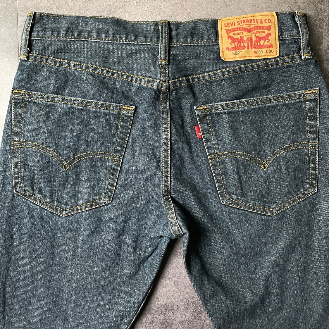 LEVI'S 리바이스502 레귤러 테이퍼드핏 데님 팬츠 A00615 상품이미지6