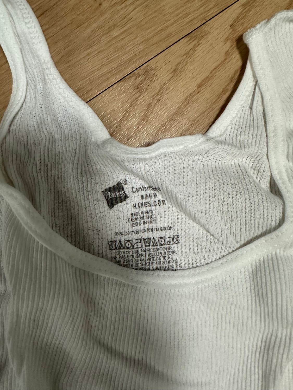 [M] 헤인즈 Hanes 민소매 나시 상품이미지3