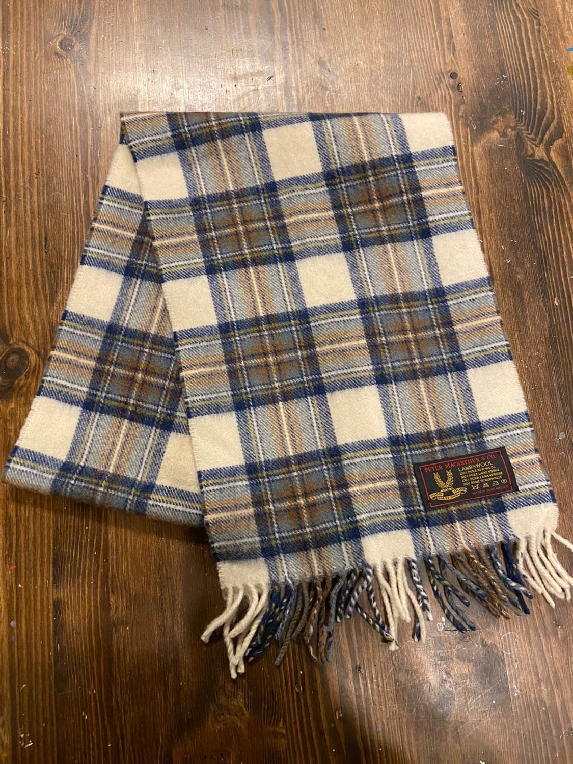 피터 맥아더 스코틀랜드 램스울 머플러 상품이미지1